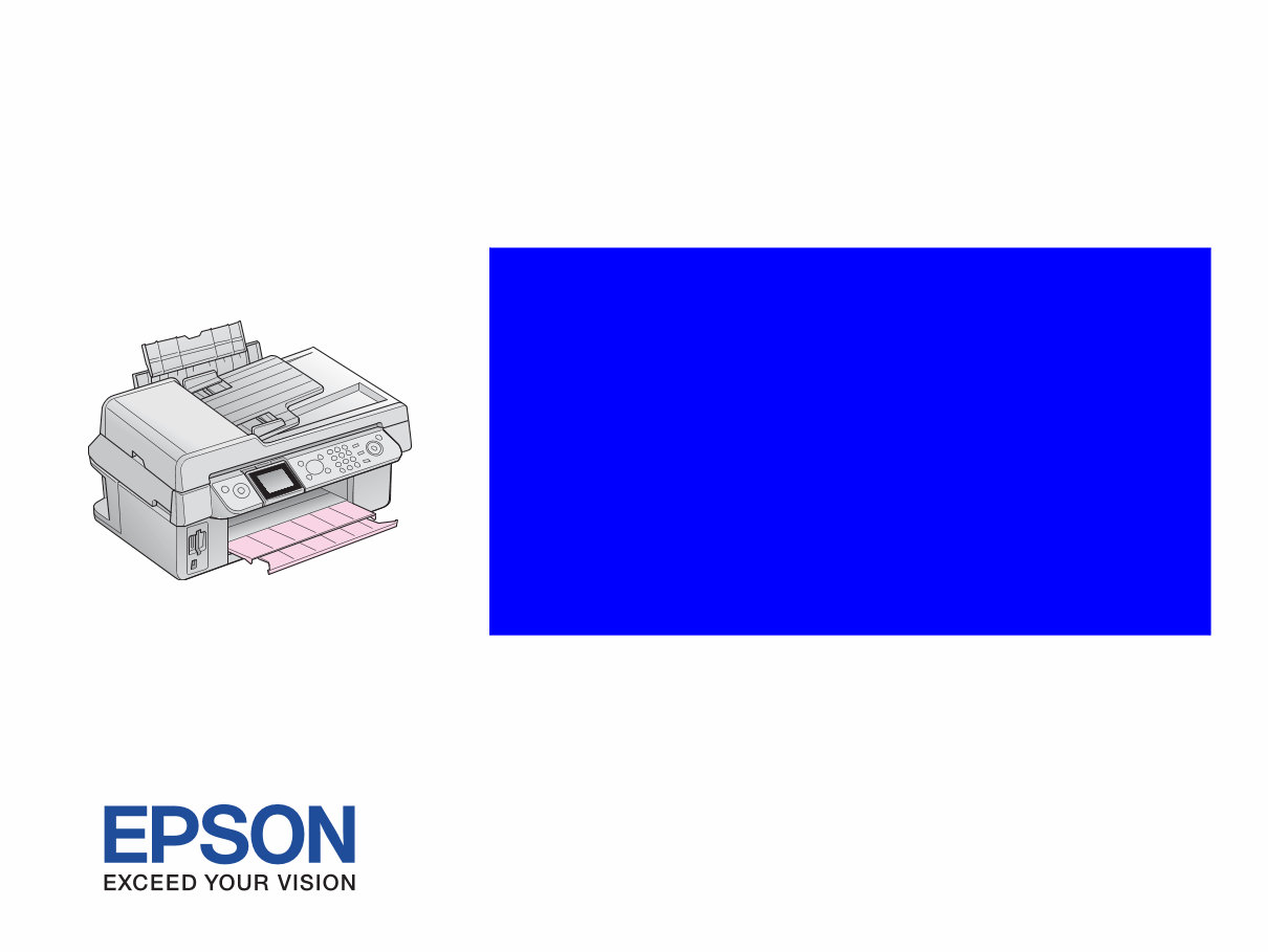 Epson Stylus CX9300F CX9400Fax DX9400F Service Manual & Repair Guide preview img 1