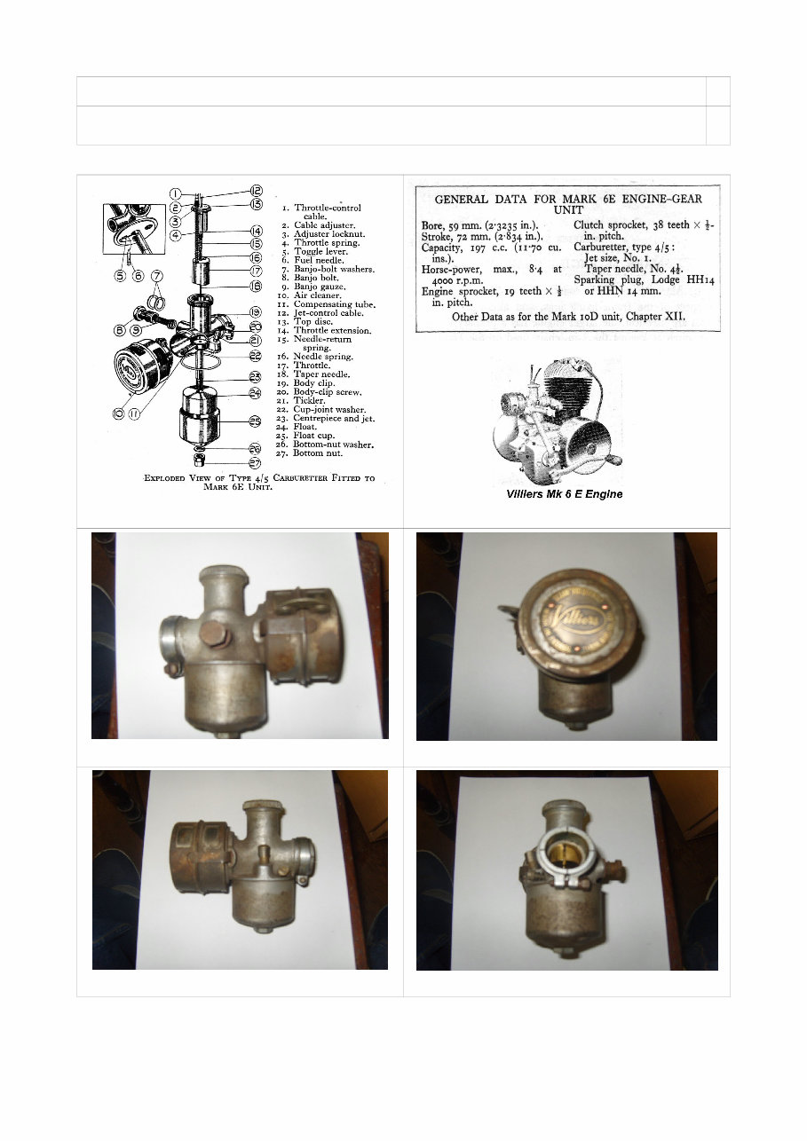 Villiers Carburettor manuals for mechanics preview img 4