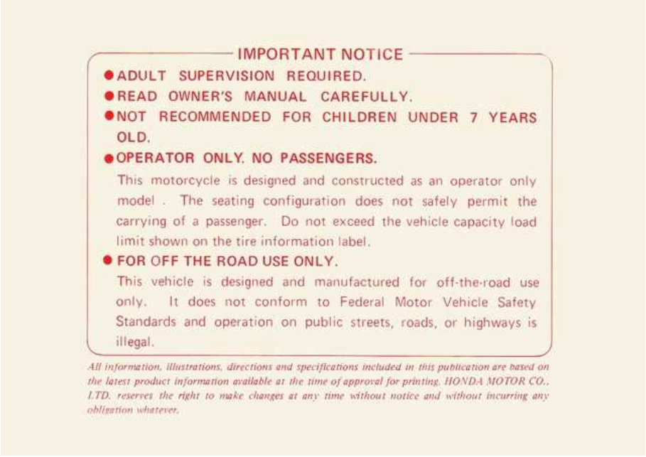 1988-1999 Z50R Service & Repair Manual preview img 2