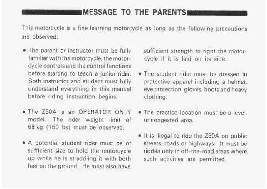 1988-1999 Z50R Service & Repair Manual preview img 3