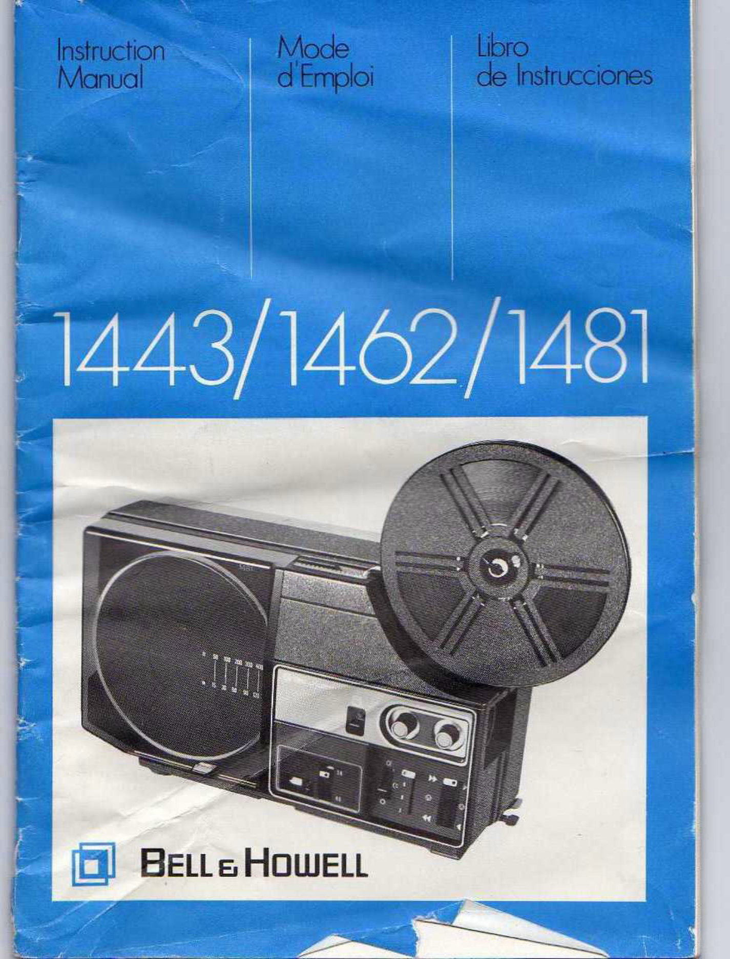 Bell et Howell 1443 1462 1481 francais english espanol preview img 1