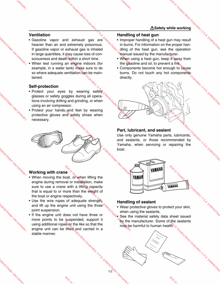2012-2016 Yamaha AR210 SR210 SX210 Boat Service & Repair Manual preview img 10