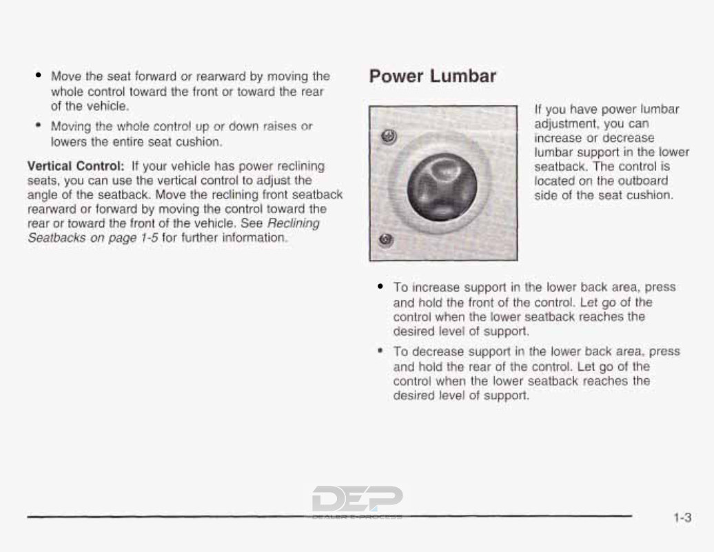 2003 CHEVY / CHEVROLET Avalanche Owners Manual preview img 10