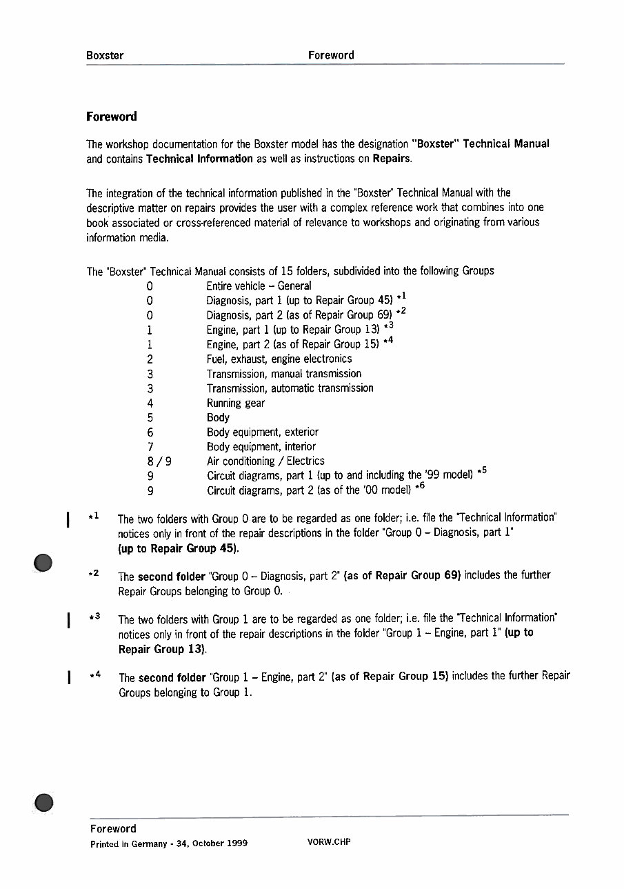 1997-2001 Porsche Boxster 986 Service & Repair Manual preview img 2