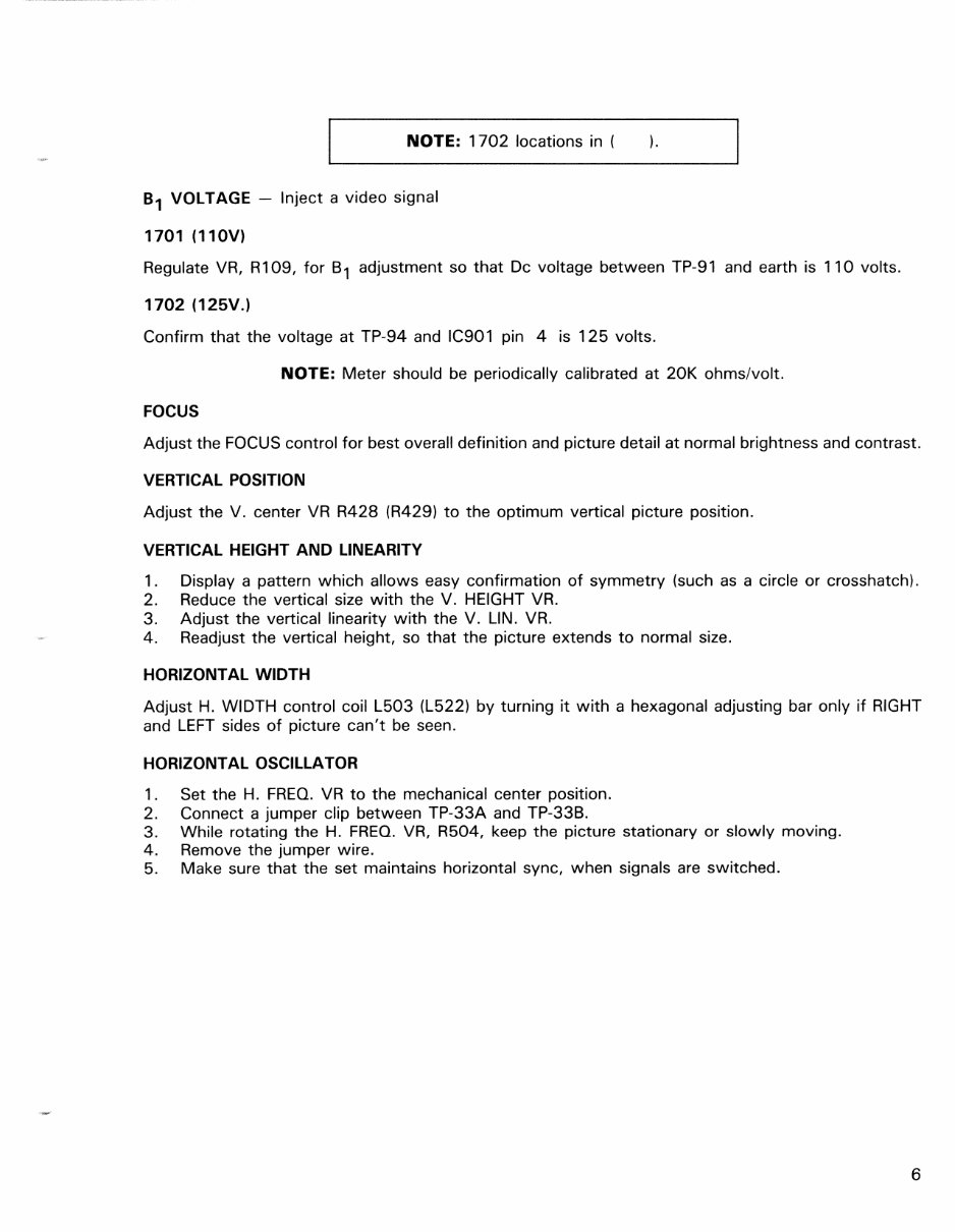 Service Manual COMMODORE 1701/1702 MONITOR preview img 10