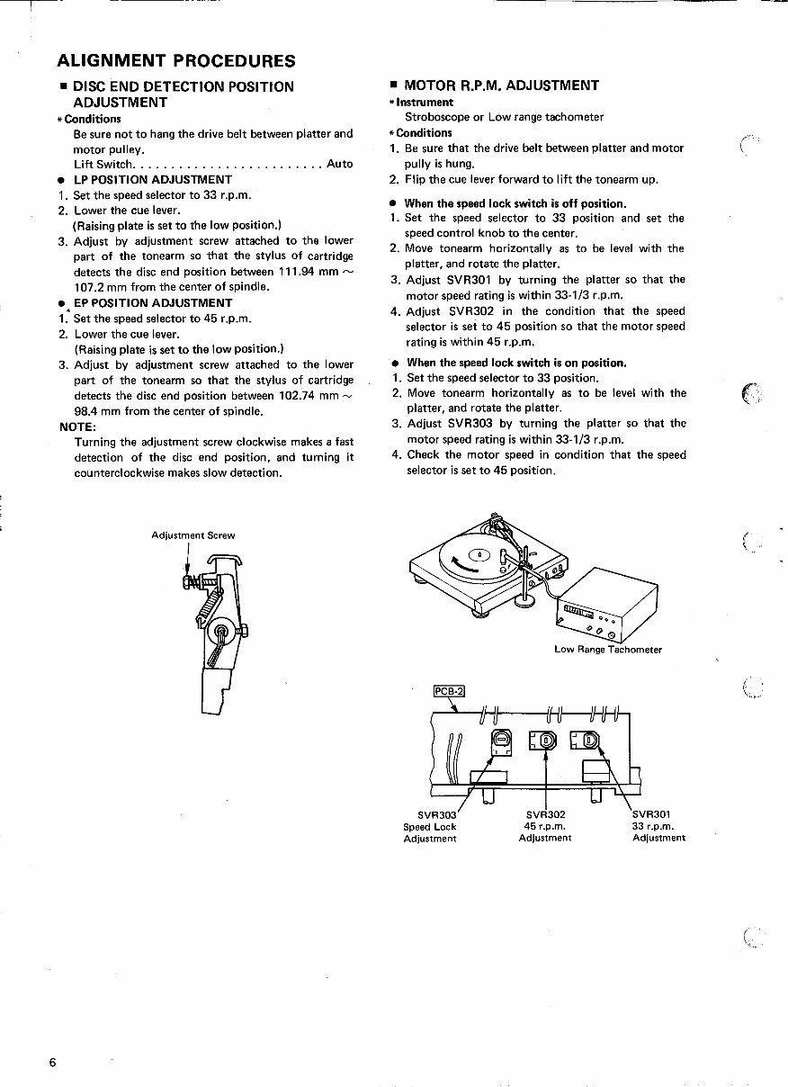Service Manual Harman-Kardon T40 Auto-Lift Turntable preview img 8
