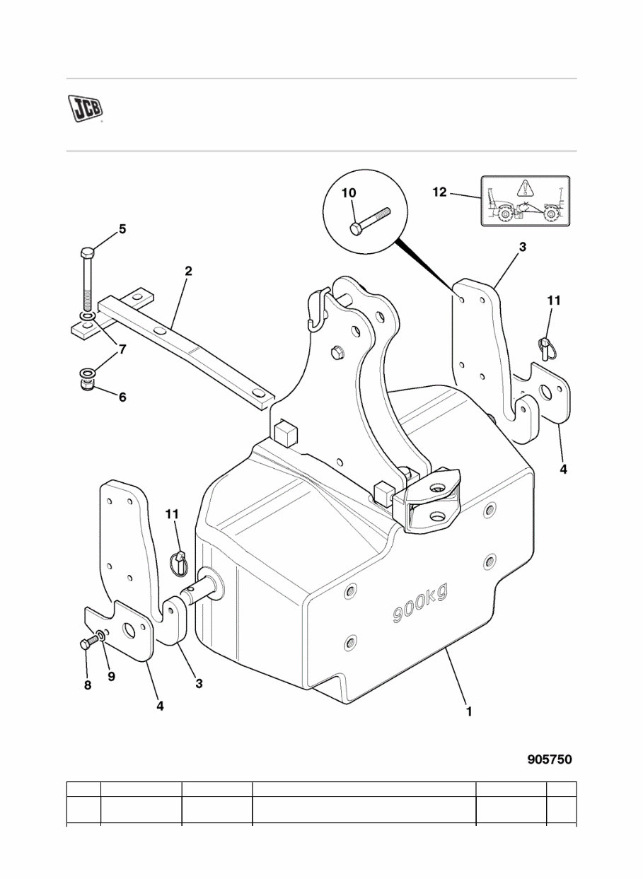 JCB 3230 FASTRAC Parts Catalogue Manual (SN: 01270000-01271999, 01350002-01350004) preview img 10