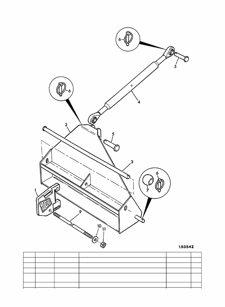 JCB 3230 FASTRAC Parts Catalogue Manual (SN: 01270000-01271999, 01350002-01350004) preview img 4