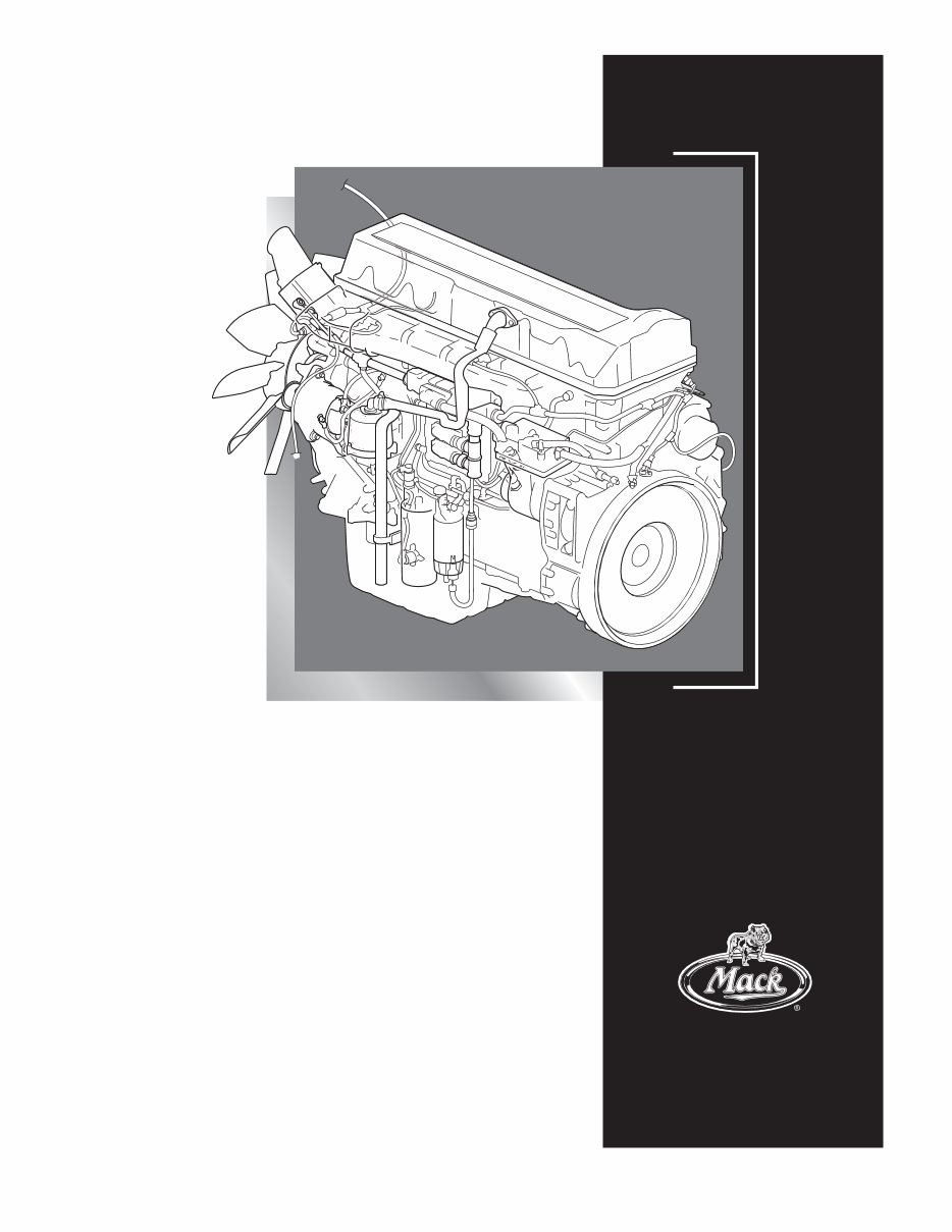 Mack MP8 (Euro 3 Emissions Regulations) Diesel Engine OEM Service & Repair Manual preview img 1