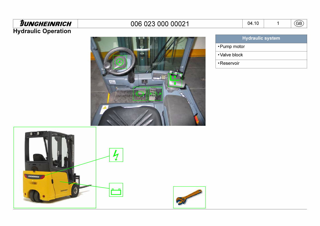 Jungheinrich EFG-Series Electric Lift Trucks (213/215/216/216K/218/218K/220) OEM Service & Repair Manual preview img 10