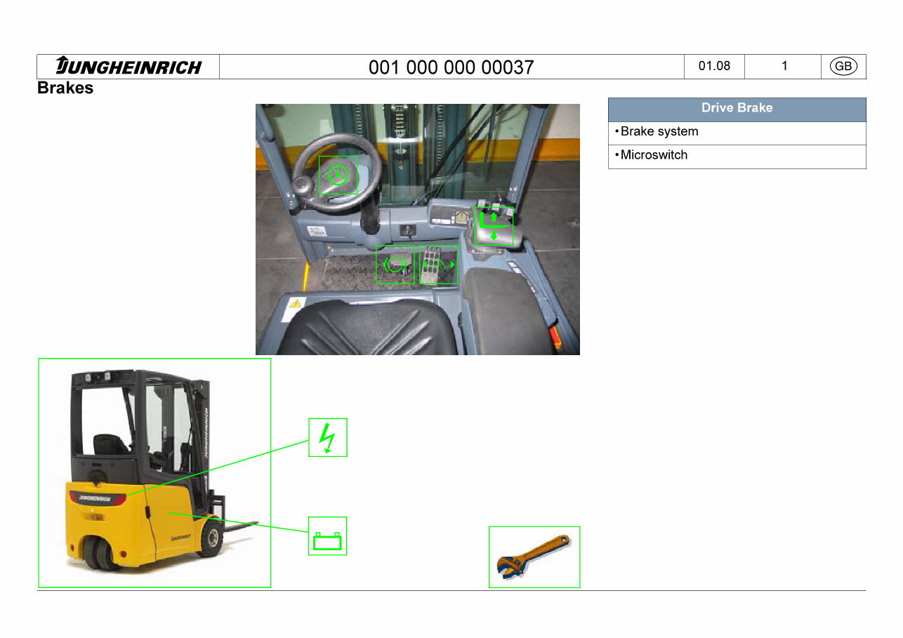 Jungheinrich EFG-Series Electric Lift Trucks (213/215/216/216K/218/218K/220) OEM Service & Repair Manual preview img 2