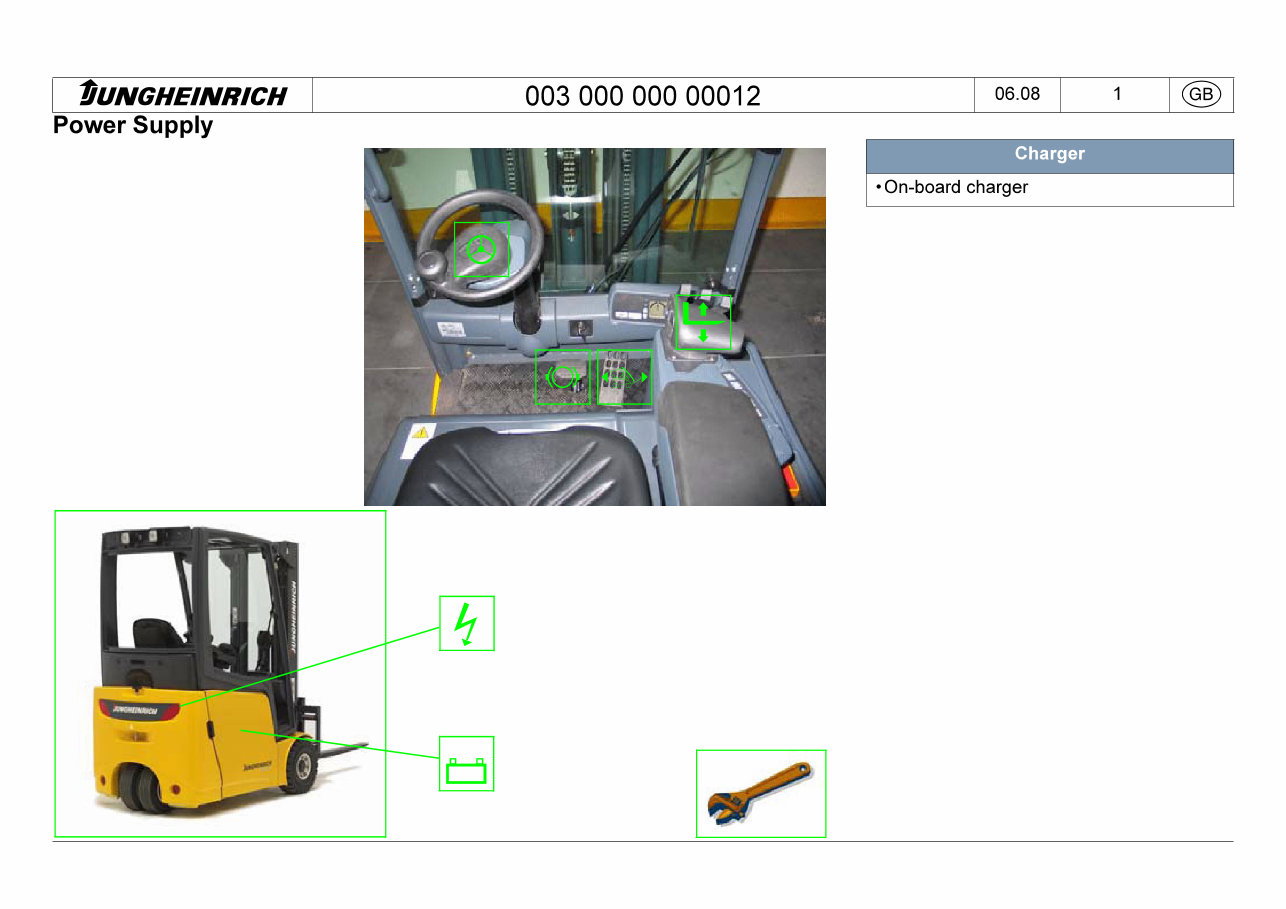 Jungheinrich EFG-Series Electric Lift Trucks (213/215/216/216K/218/218K/220) OEM Service & Repair Manual preview img 5