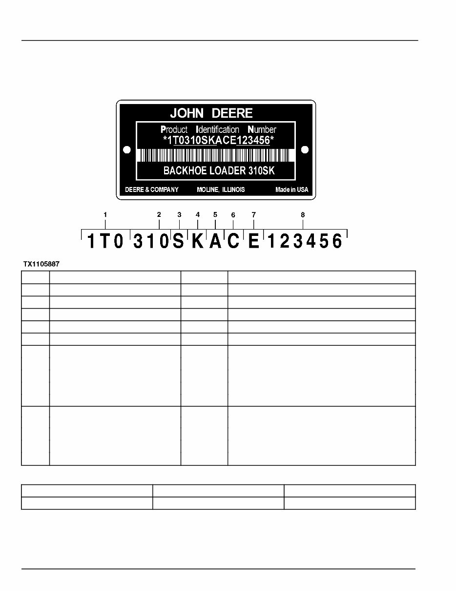 John Deere 310SK Backhoe Loader Parts Catalog preview img 6