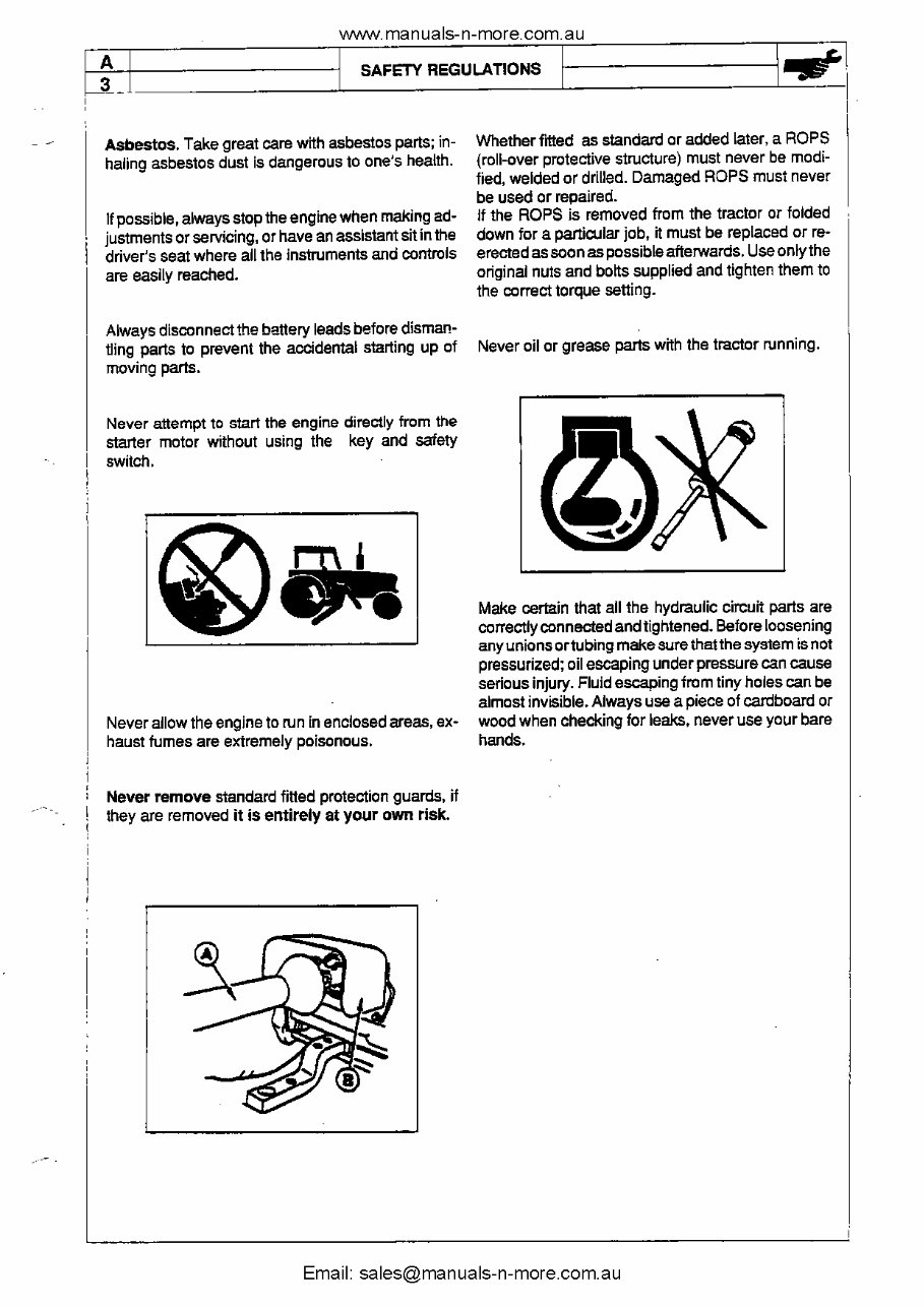 Massey Ferguson MF 394F Factory Service & Work Shop Manual preview img 8