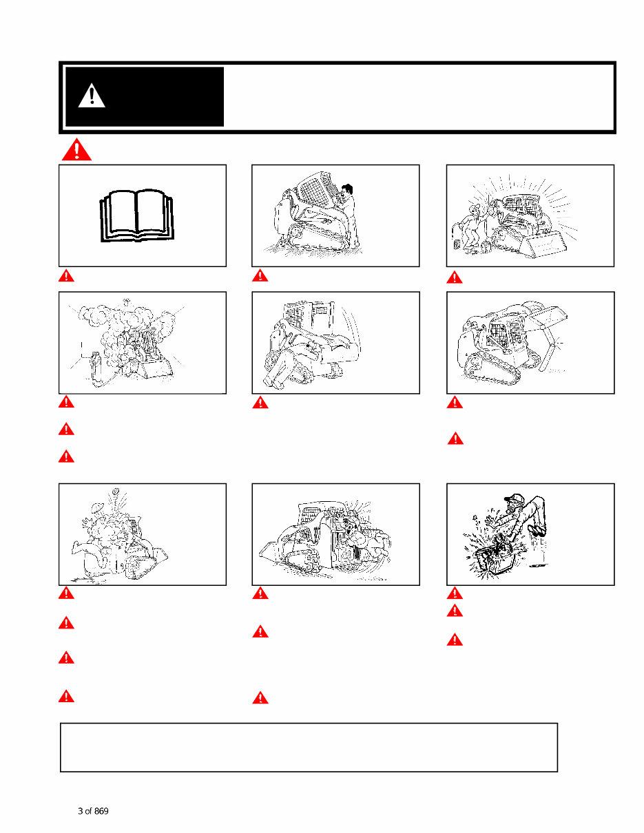 Model T190 Compact Track Loader Repair Manual preview img 3