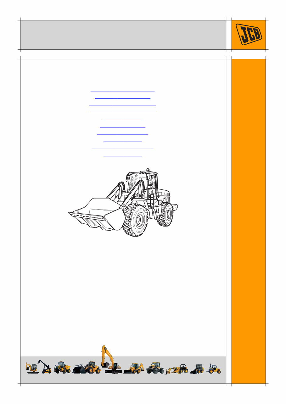 JCB Excavator Factory Service & Work Shop Manual preview img 3