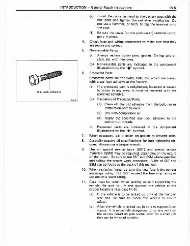 1984-1990 Toyota Land Cruiser Heavy Duty (Chassis & Body) Service & Repair Manual preview img 8