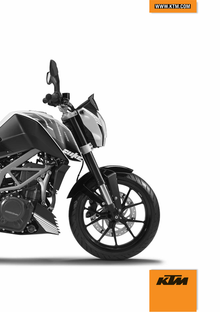 2013 KTM 390 Duke Service & Repair Manual preview img 1