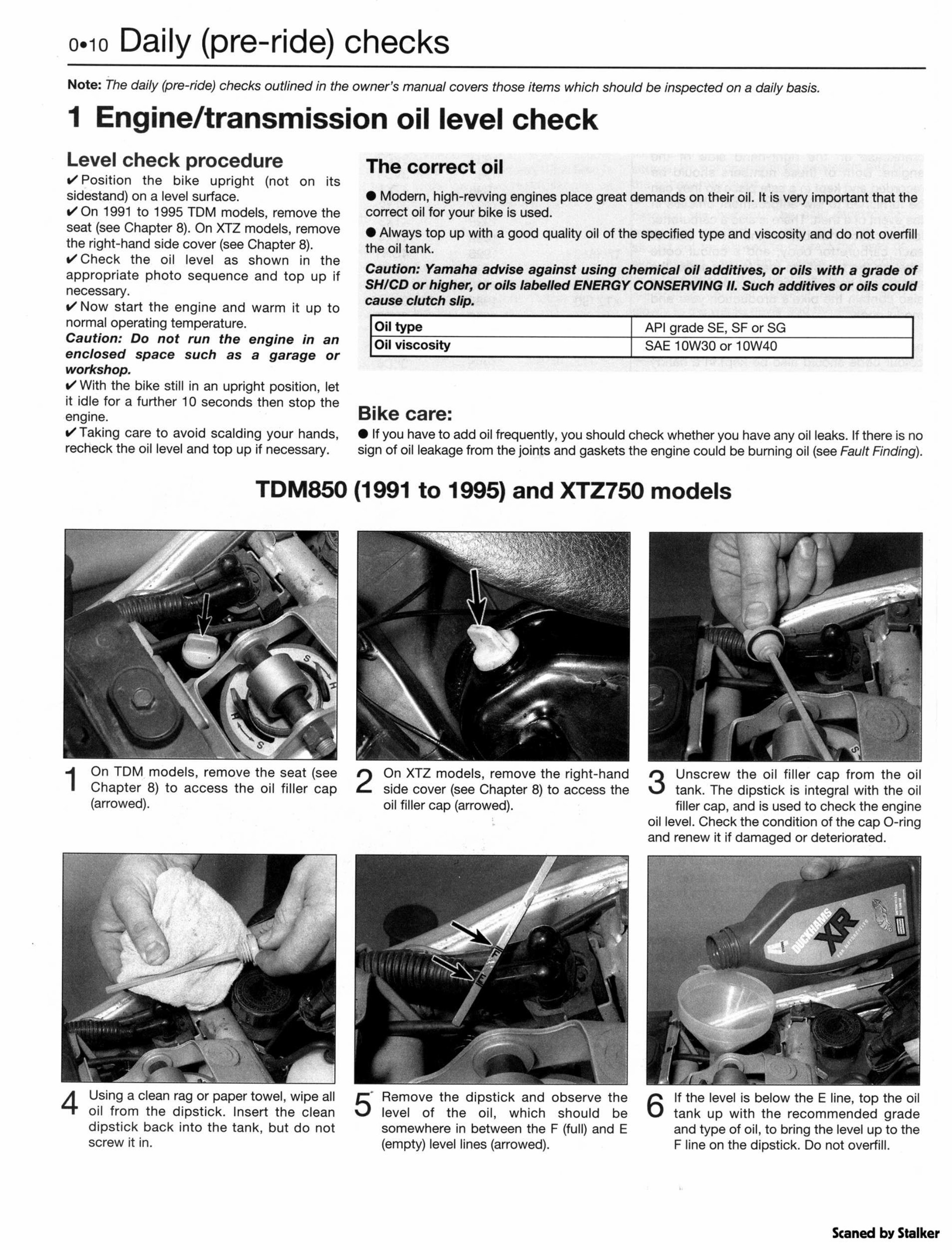 1991-1999 Yamaha TDM850 (3VD, 4TX) Service & Repair Manual preview img 3