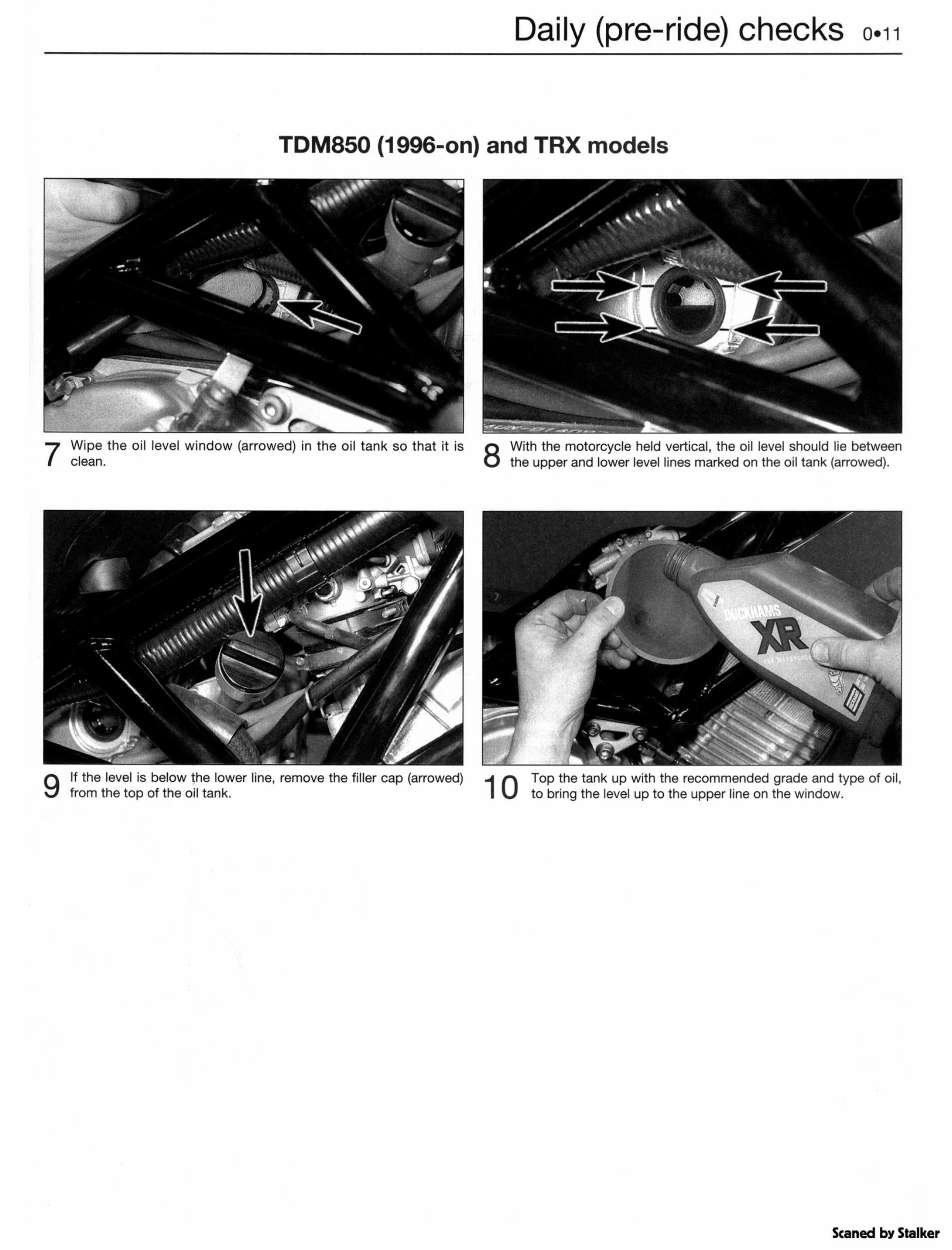 1991-1999 Yamaha TDM850 (3VD, 4TX) Service & Repair Manual preview img 4