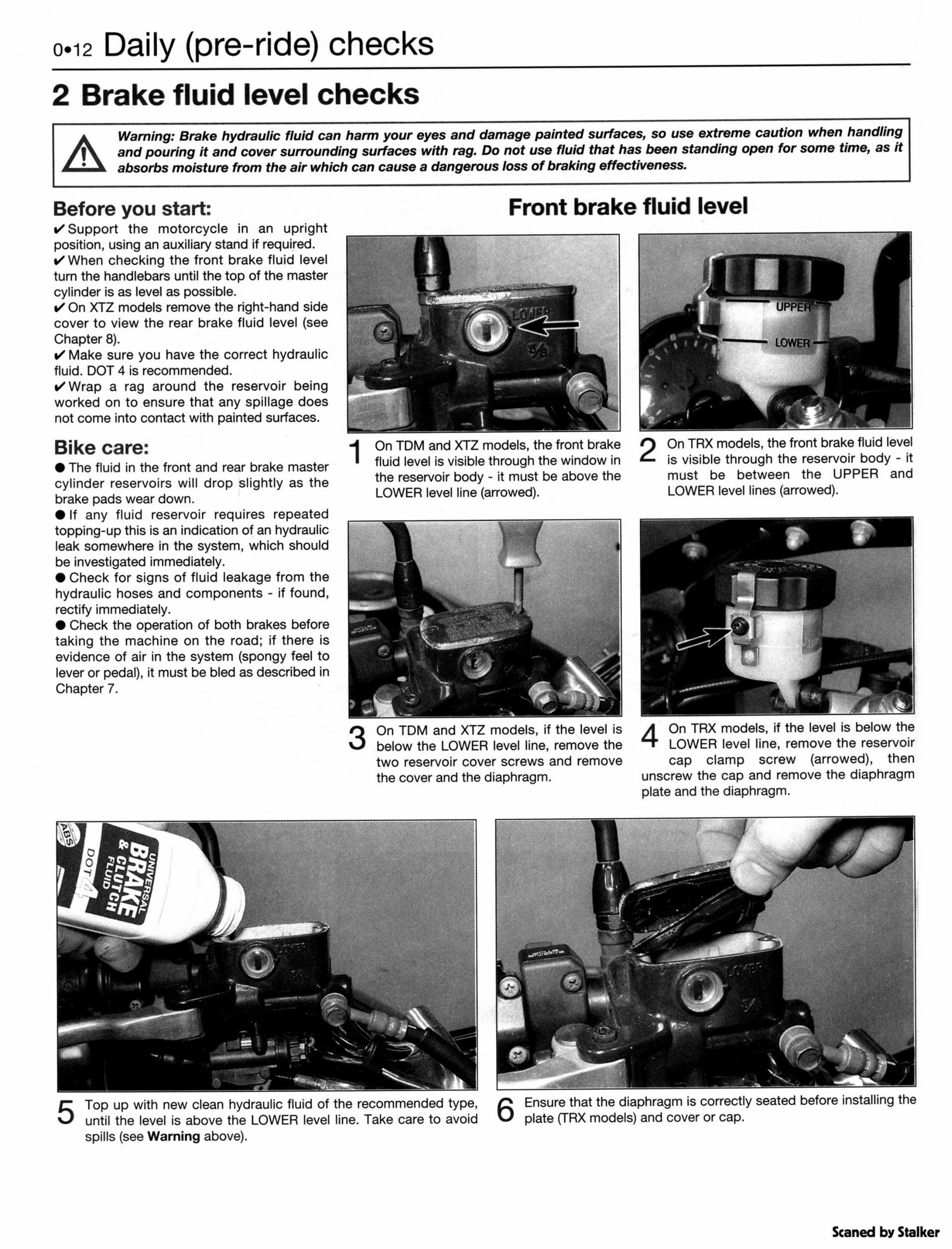 1991-1999 Yamaha TDM850 (3VD, 4TX) Service & Repair Manual preview img 5