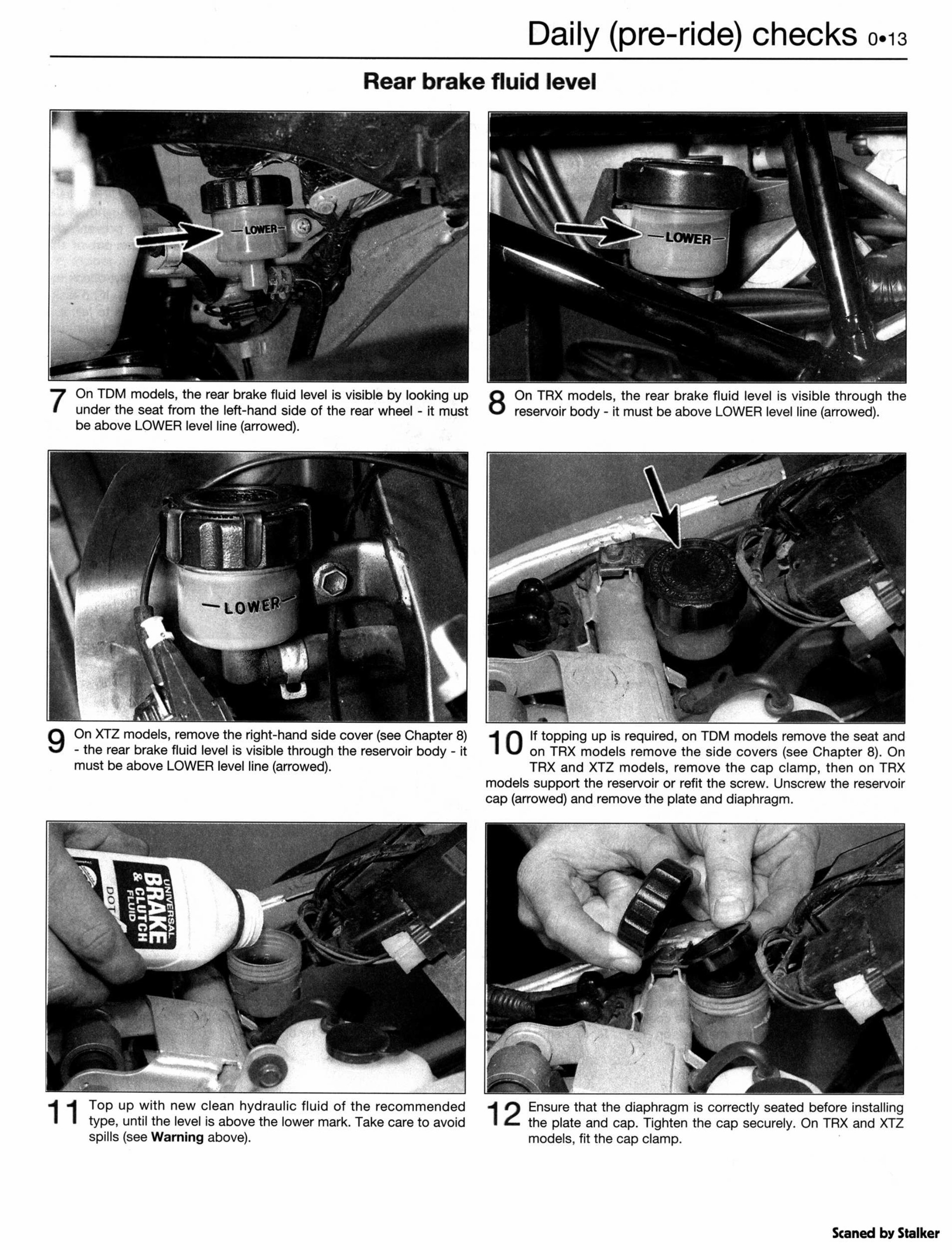 1991-1999 Yamaha TDM850 (3VD, 4TX) Service & Repair Manual preview img 6
