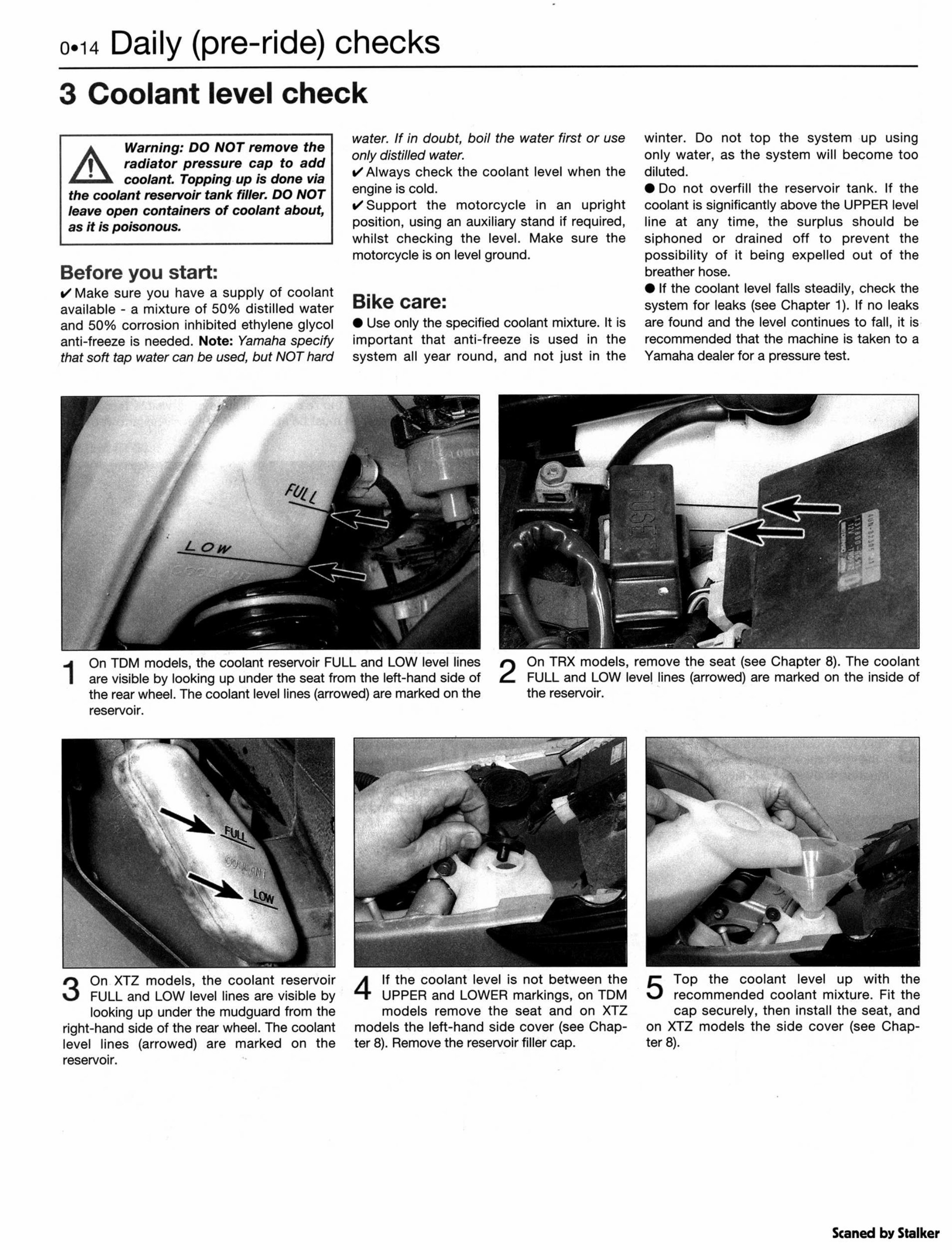 1991-1999 Yamaha TDM850 (3VD, 4TX) Service & Repair Manual preview img 7