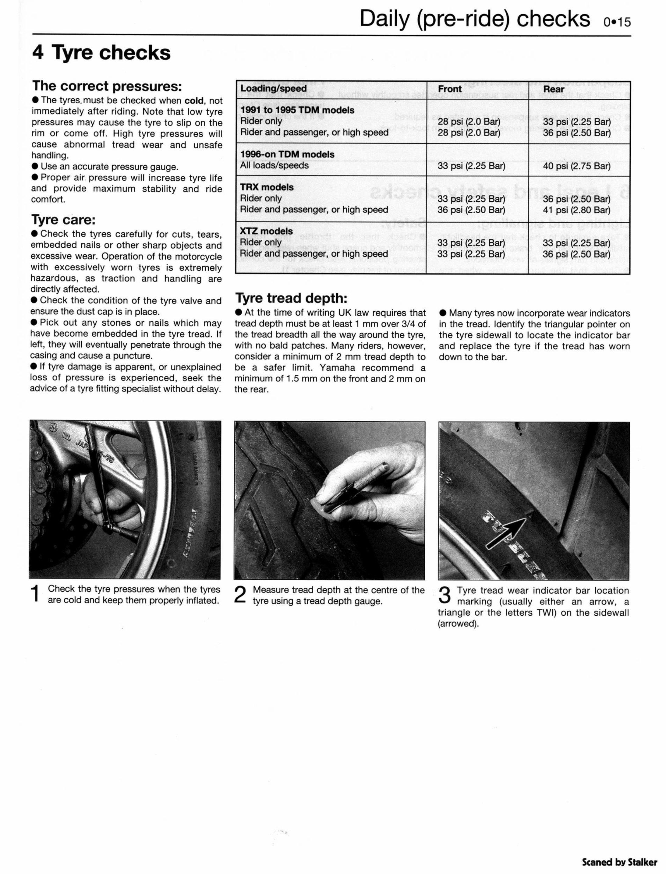 1991-1999 Yamaha TDM850 (3VD, 4TX) Service & Repair Manual preview img 8