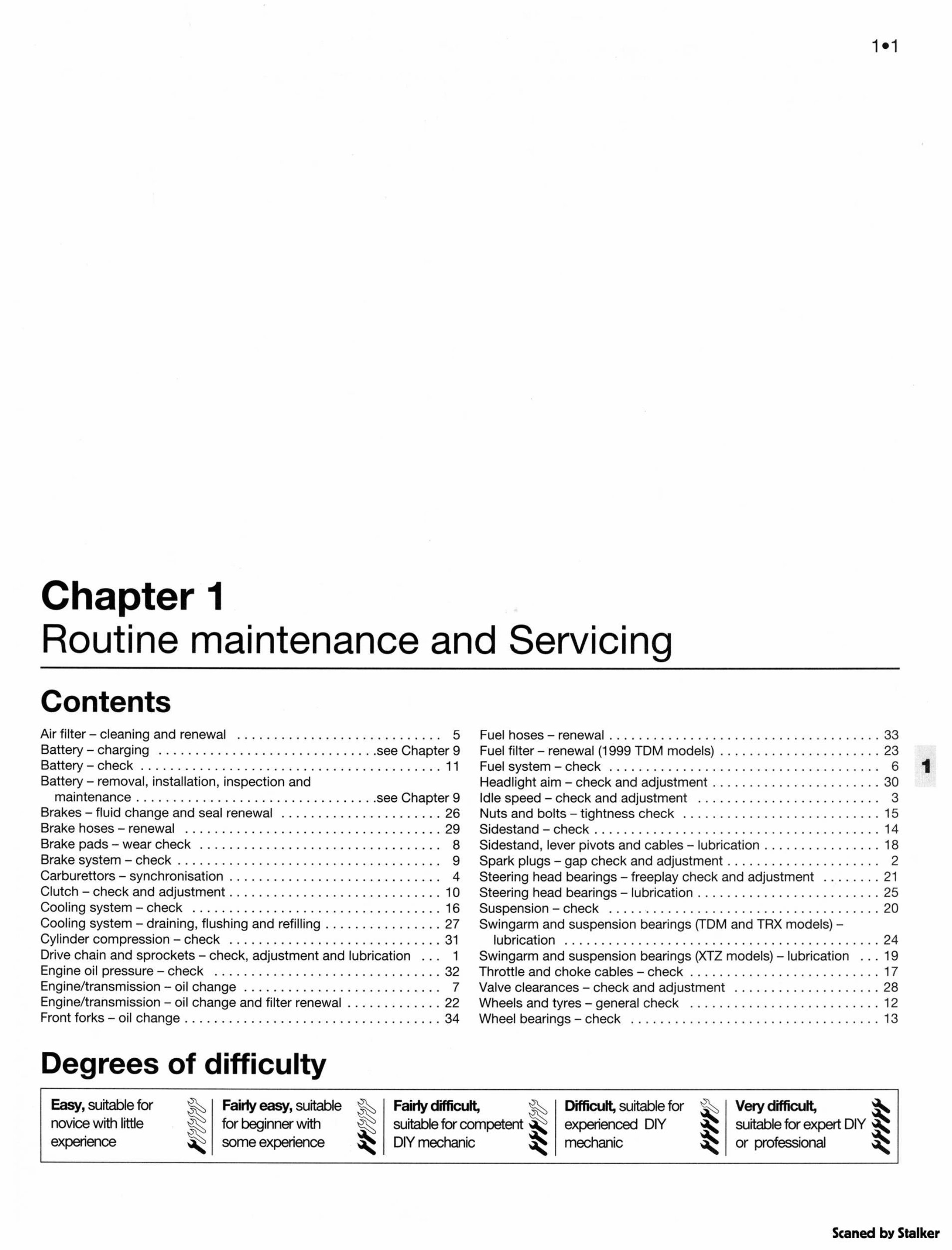 1991-1999 Yamaha TDM850 (3VD, 4TX) Service & Repair Manual preview img 9