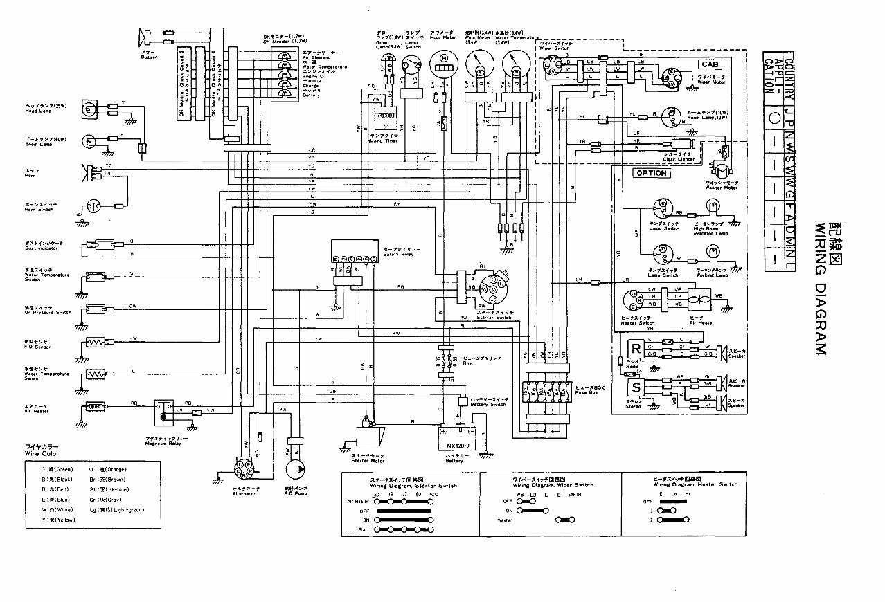 Yanmar YB451 YB501 YB451-2 YB501-2 Crawler Backhoe Parts Catalog Manual preview img 6