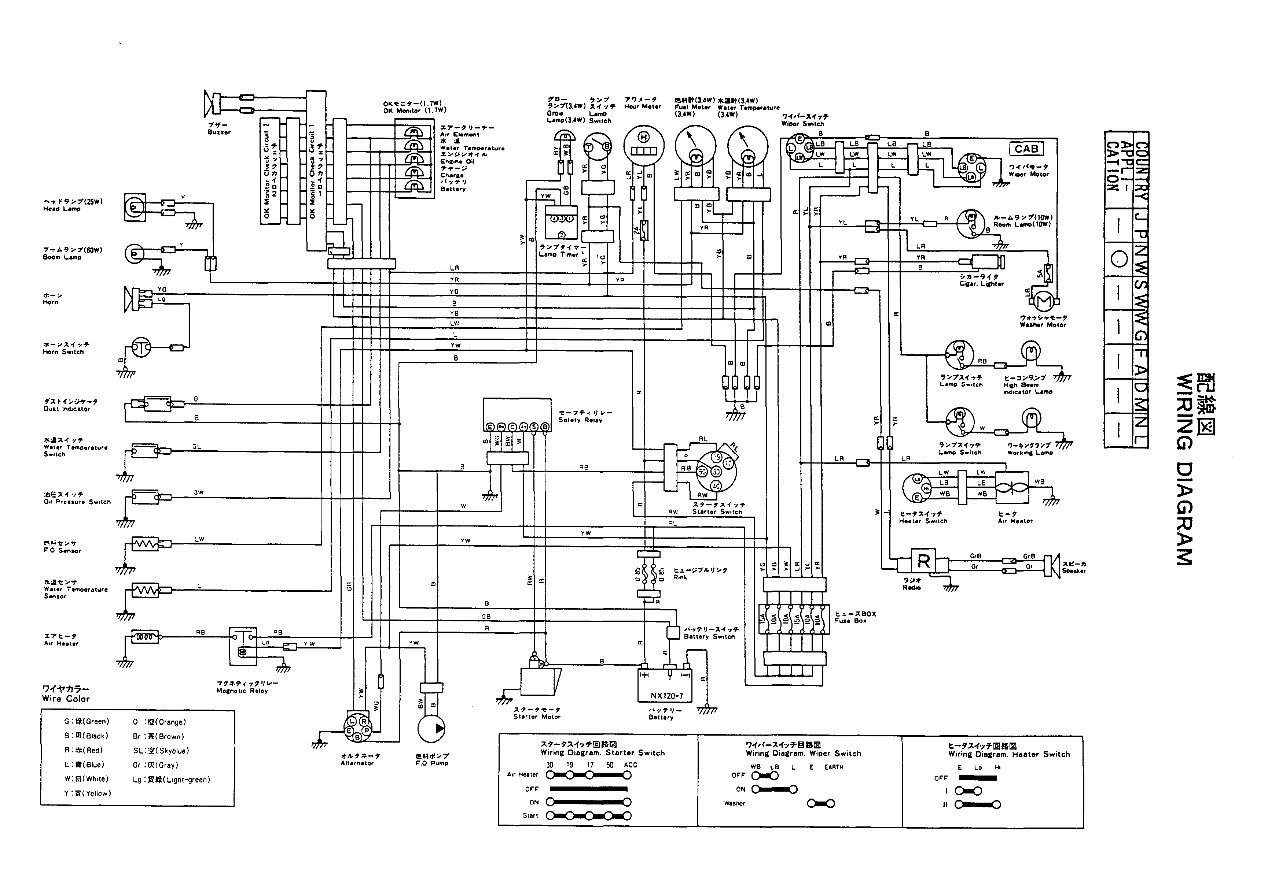 Yanmar YB451 YB501 YB451-2 YB501-2 Crawler Backhoe Parts Catalog Manual preview img 7