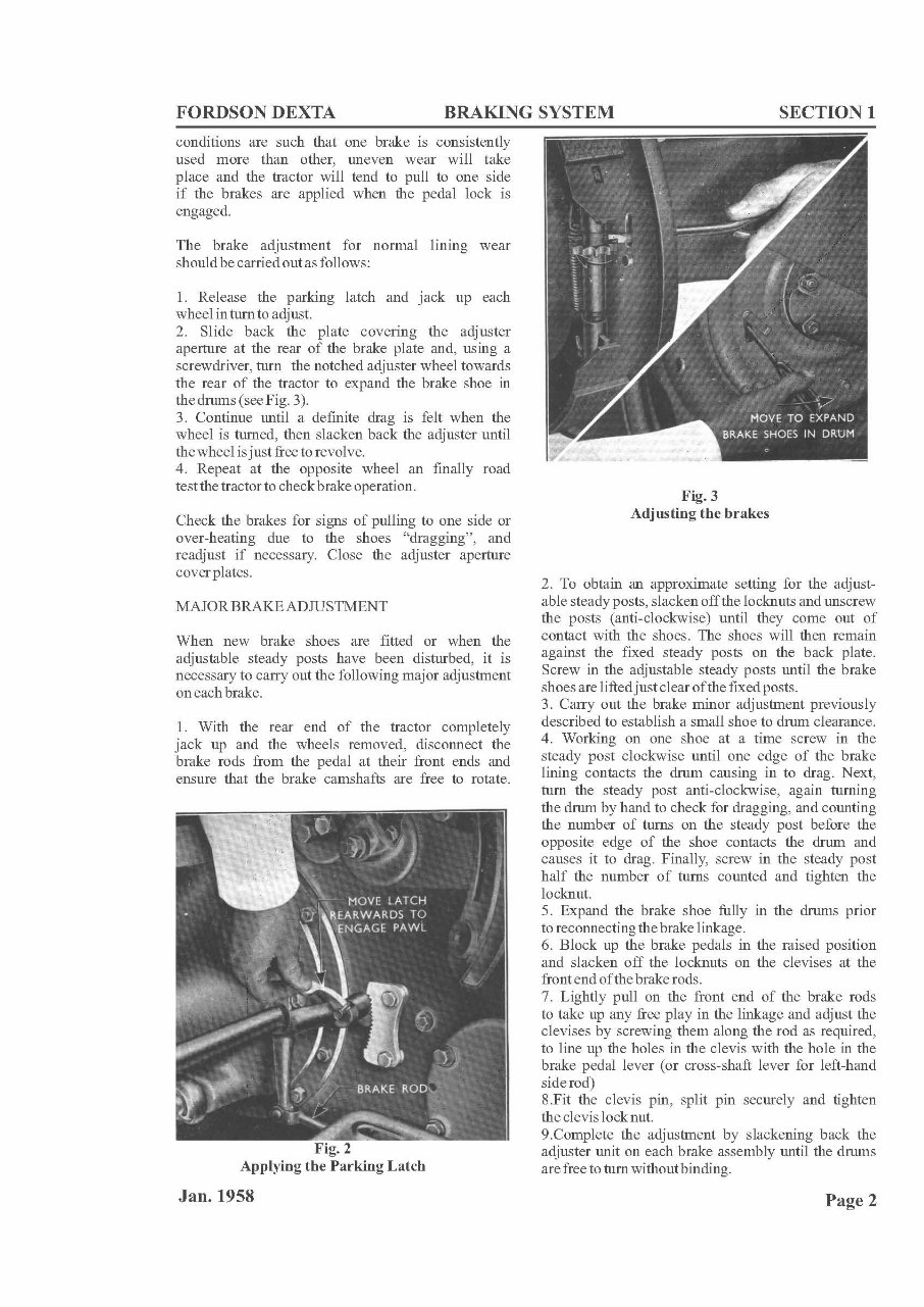 Ford Fordson Super Dexta Factory Service & Work Shop Manual preview img 4