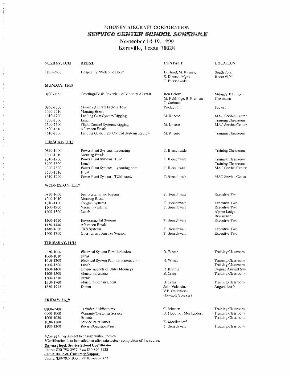 Mooney Service School Aircraft Maintenance Repair Training Manual - preview img 2