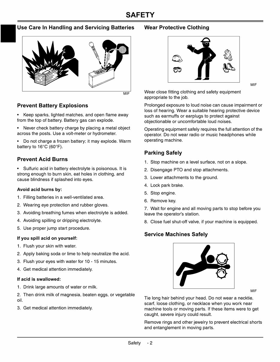 John Deere 102 115 125 135 145 155C 190C Lawn and Garden Tractor Repair Manual preview img 6