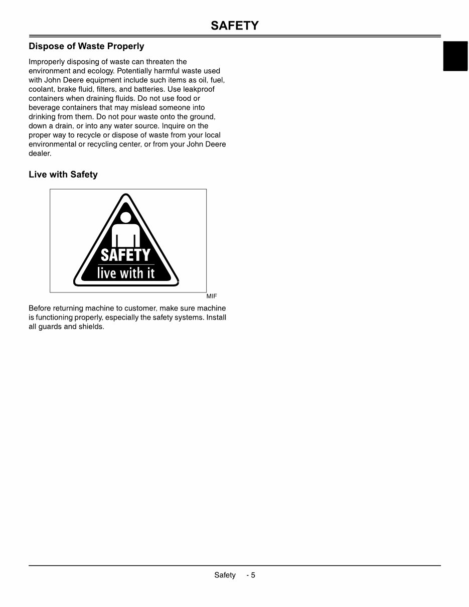 John Deere 102 115 125 135 145 155C 190C Lawn and Garden Tractor Repair Manual preview img 9