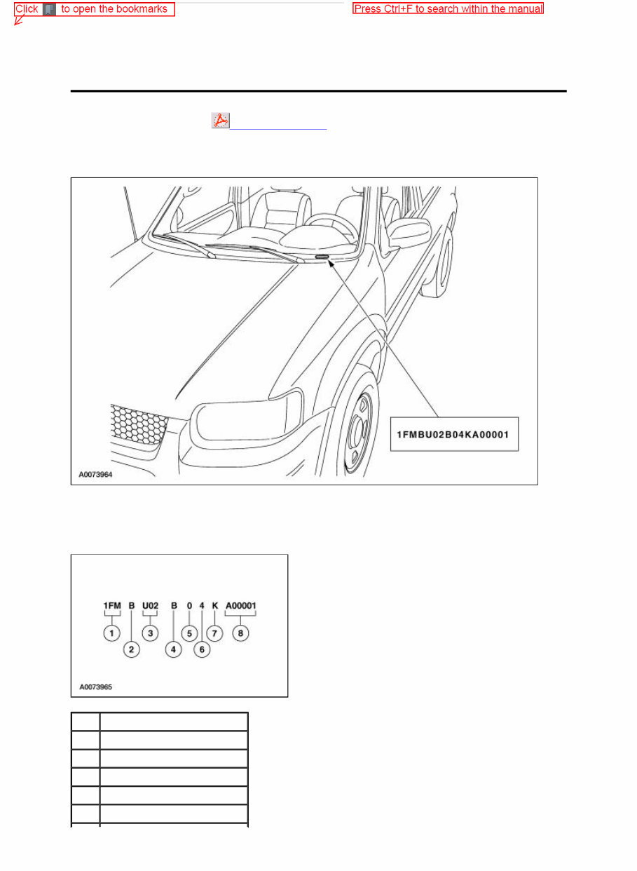 2004 Ford Escape Service & Repair Manual Software preview img 1