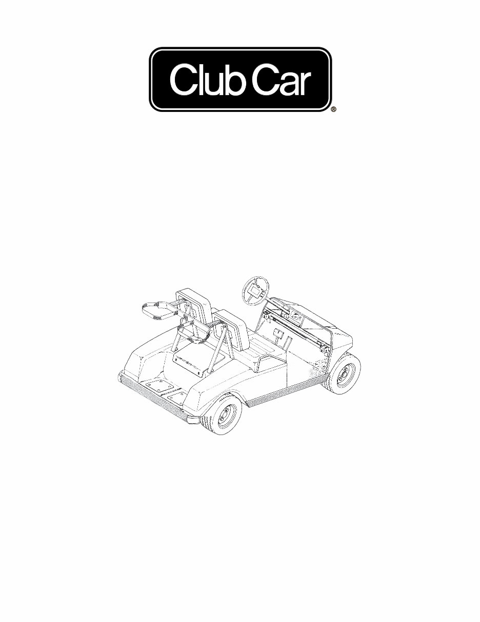 1981-1992 Club Car DS Gasoline Electric Car Illustrated Parts List preview img 1