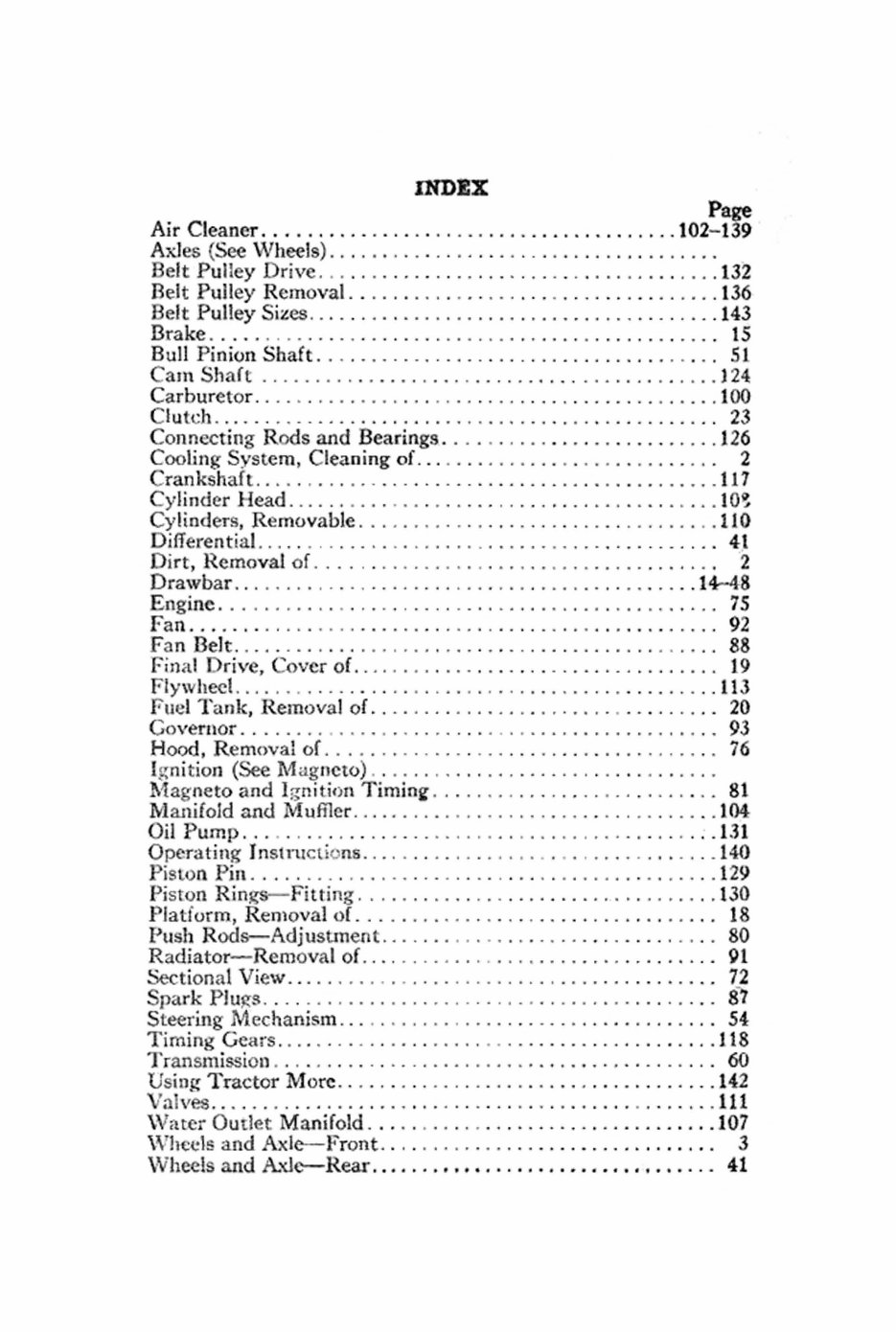 McCormick Deering 15-30 Tractor Overhaul Repair Service Manual - IMPROVED - preview img 2