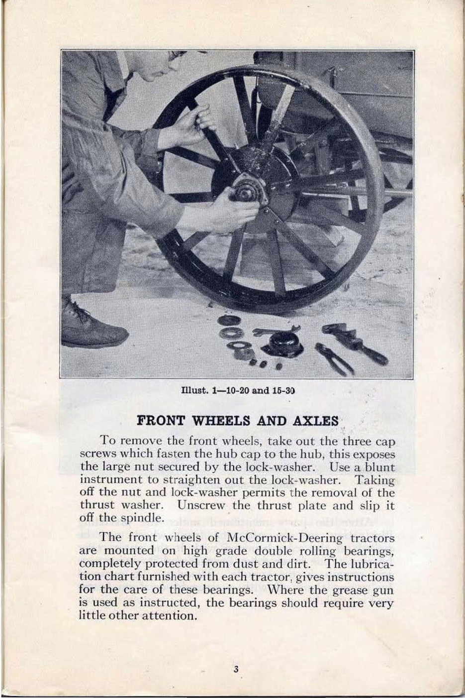 McCormick Deering 15-30 Tractor Overhaul Repair Service Manual - IMPROVED - preview img 5