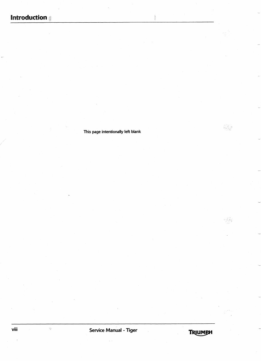 2005-2014 Triumph Motorcycle Tiger/SE/Sport Service & Repair Manual preview img 7