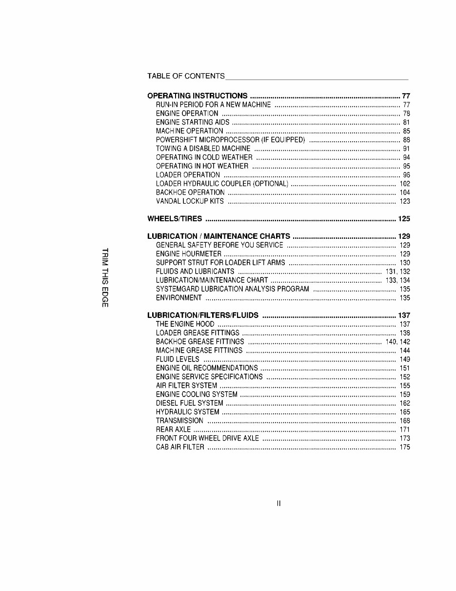 Case 580L, 580L Turbo, 580 Super L, 590 Super L Series 2 Loader Backhoe Operators Instruction Manual - IMPROVED - preview img 7
