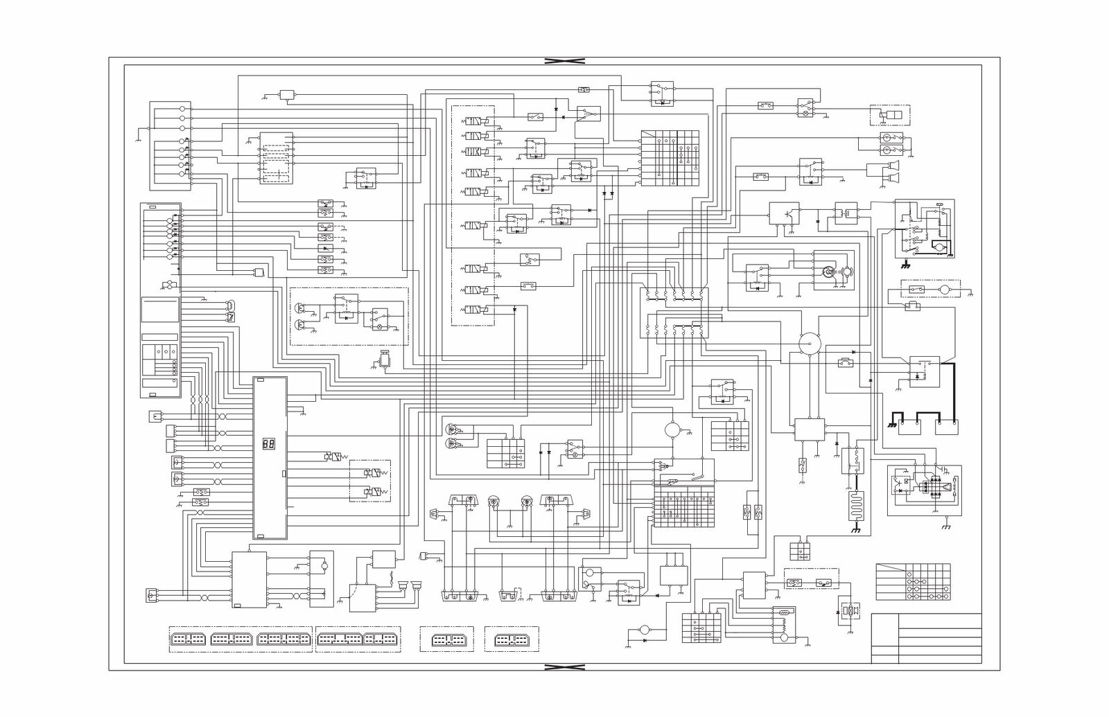 Daewoo Doosan III Series Electrical Hydraulic Schematic Manual-COLLECTION preview img 10