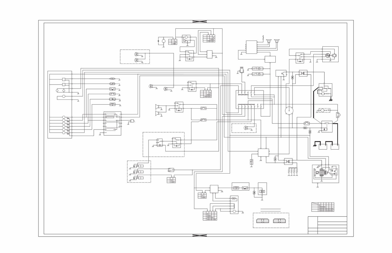 Daewoo Doosan III Series Electrical Hydraulic Schematic Manual-COLLECTION preview img 4