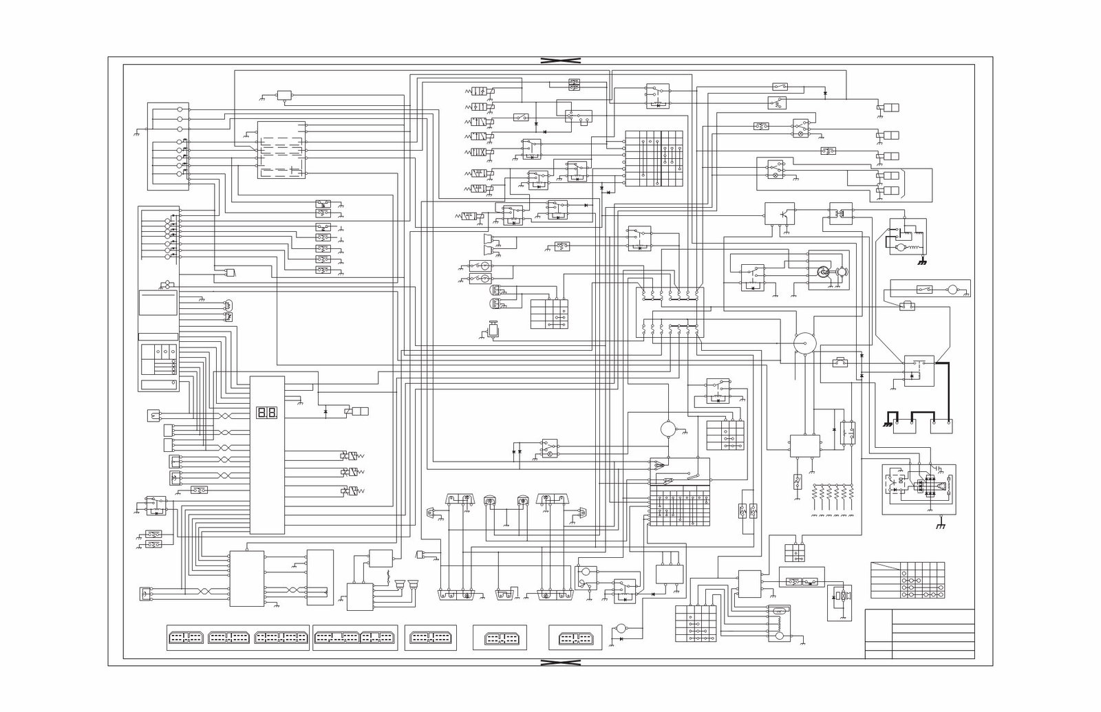 Daewoo Doosan III Series Electrical Hydraulic Schematic Manual-COLLECTION preview img 6