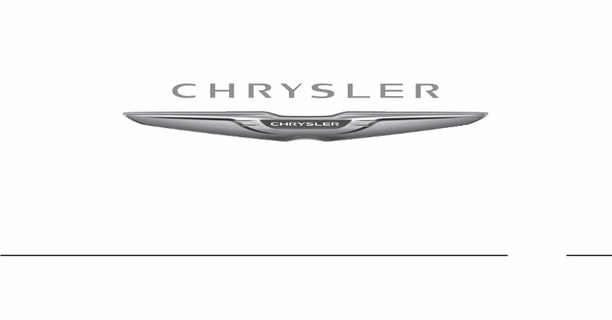 2013 Chrysler 200 Owners Manual preview img 1