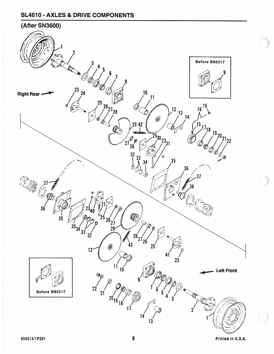GEHL 4610 Skid Loader Illustrated Master Parts List Manual Form No.906014 Replaces 904058 preview img 10