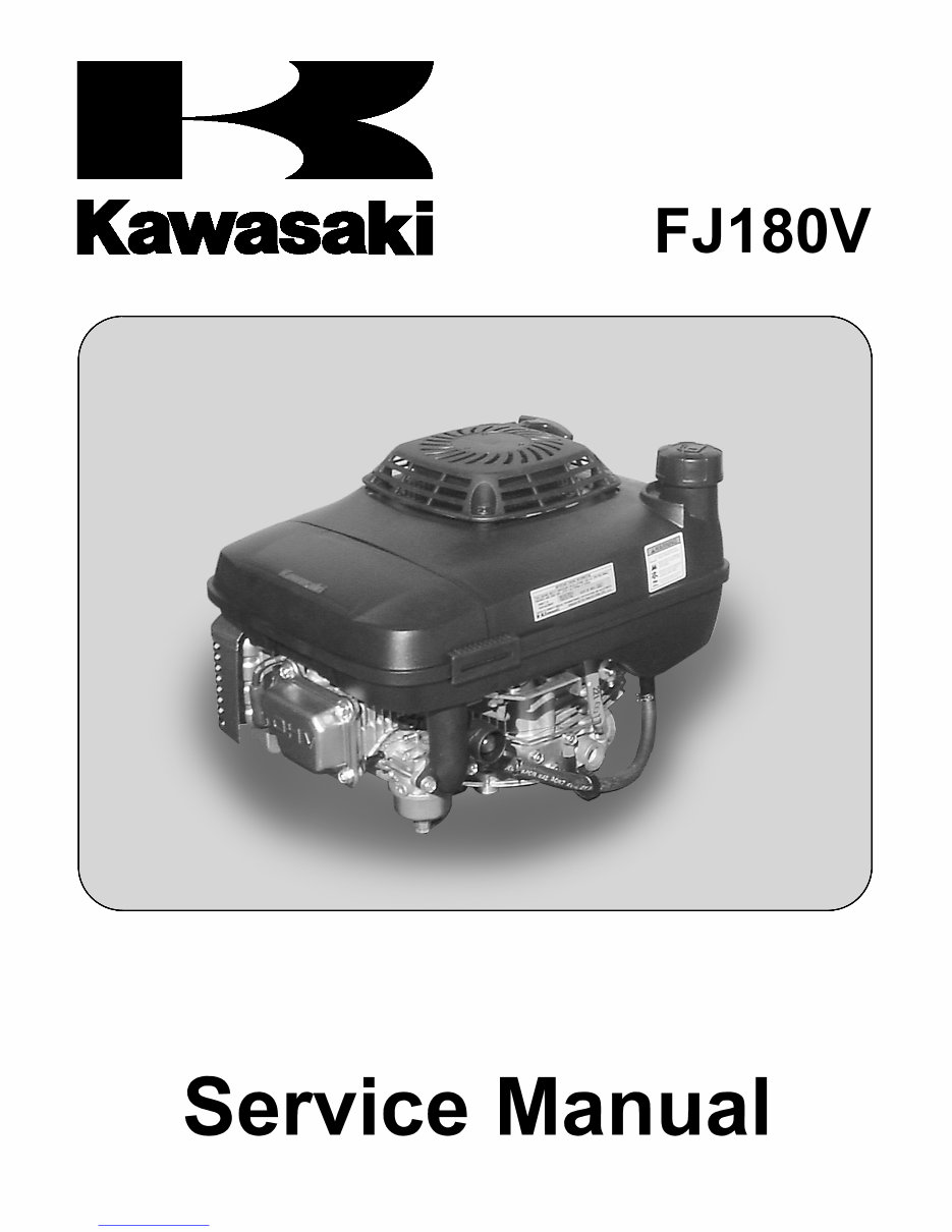 KAWASAKI FJ180V Petrol Engine Workshop Service Repair Manual preview img 1