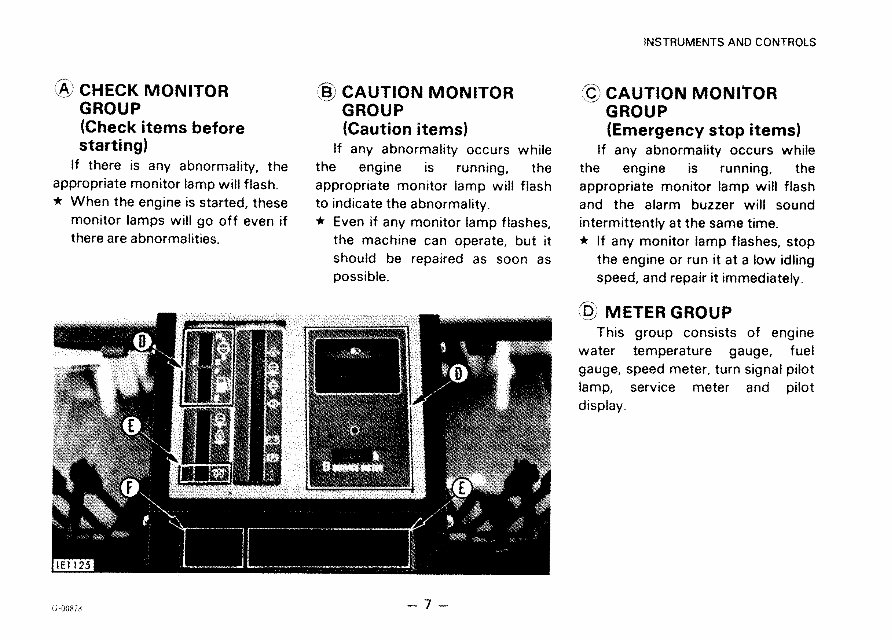 Komatsu GD625A-1 manuals. Shop manual and operation manual preview img 7