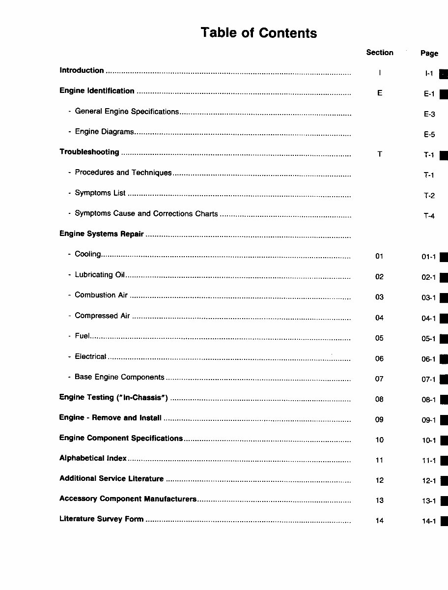 CUMMINS 19L K Series K19 Diesel Engine Workshop Manual preview img 4