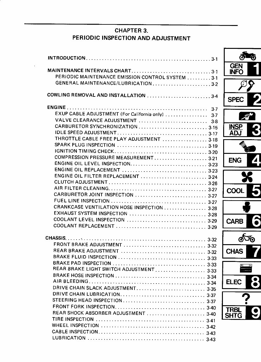1986-1994 Yamaha FZR400 Service & Repair Manual preview img 2